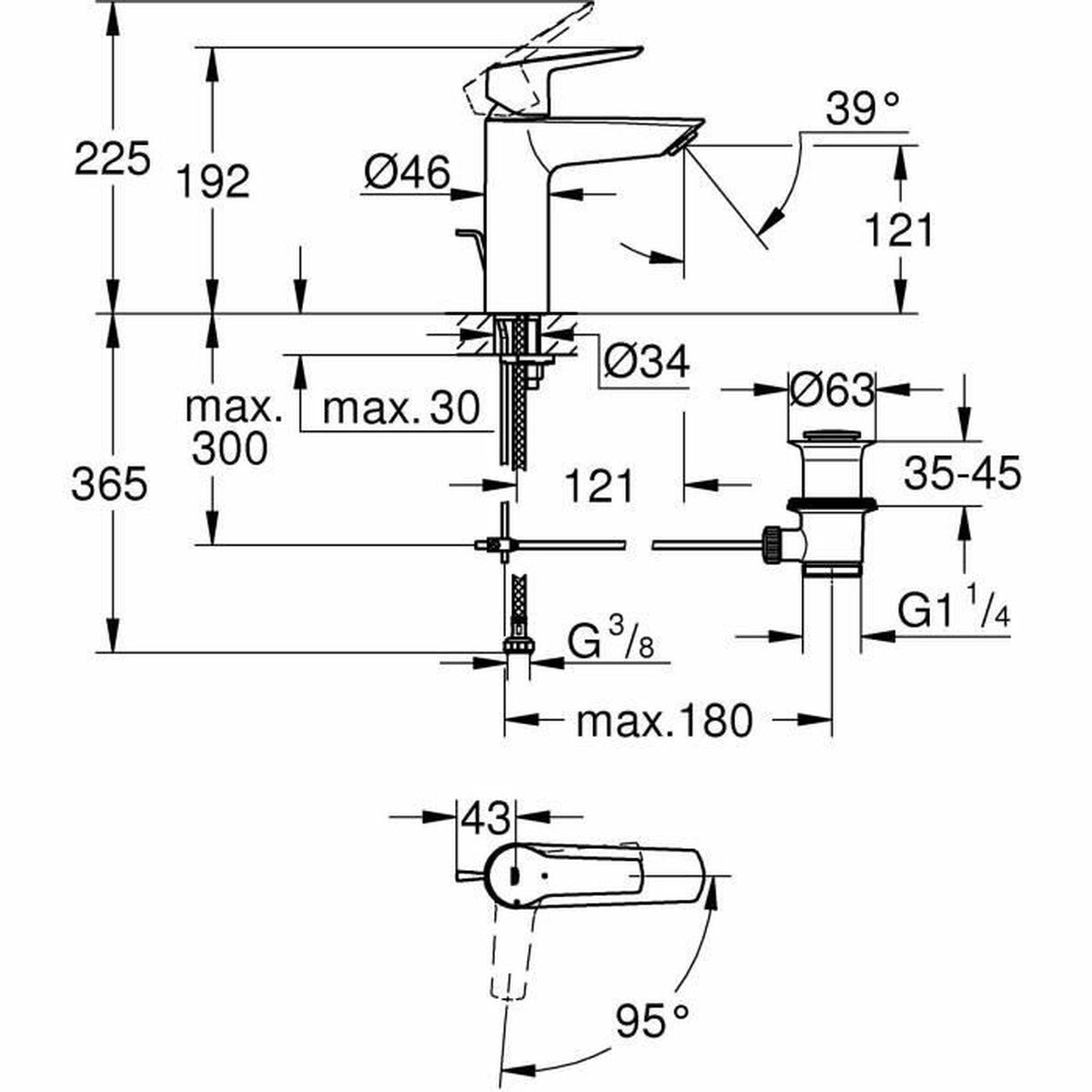 Mixer Tap Grohe-1