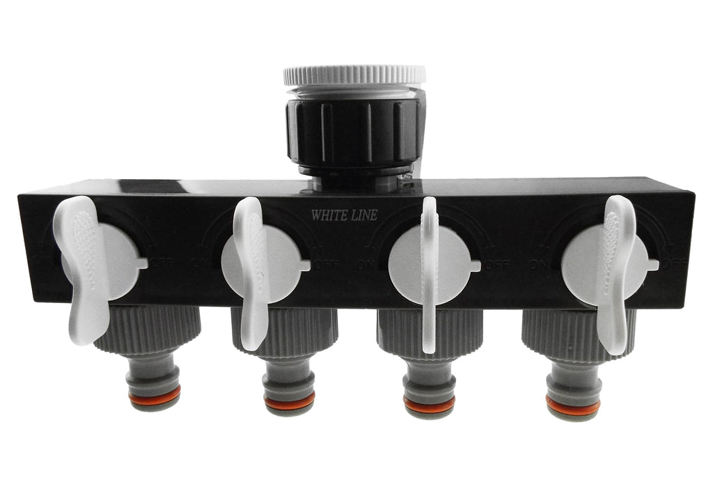 4-Way Splitter with Valves WL-2