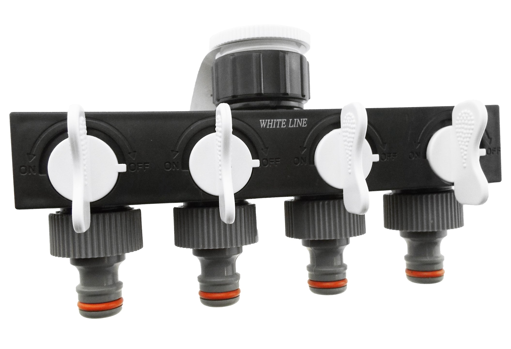 4-Way Splitter with Valves WL-4
