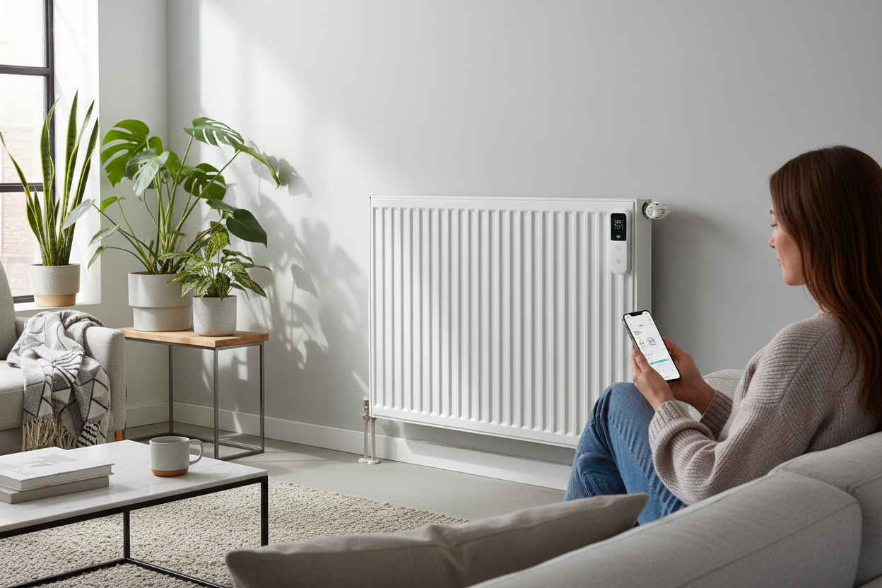 Controllo smart home valvole Netatmo da smartphone